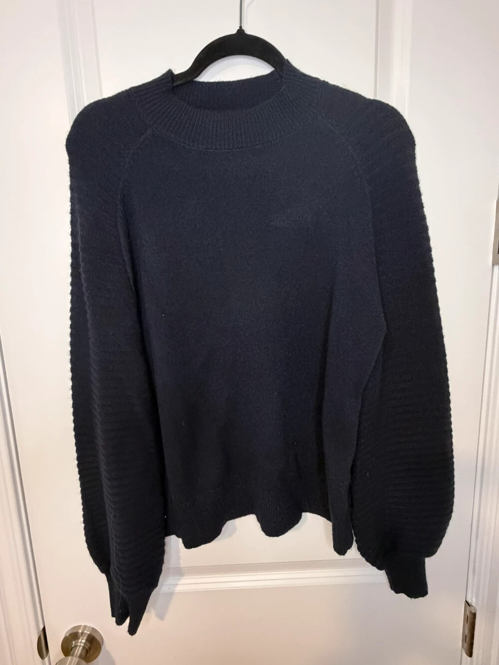 Dark Navy sweater size large new without tags winter fall
